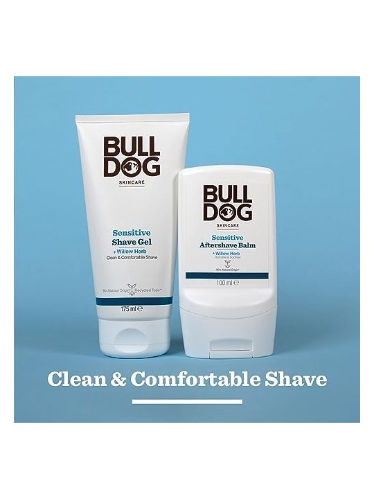 Gel da Barba Sensibile Bulldog Erba di Salice Uomo