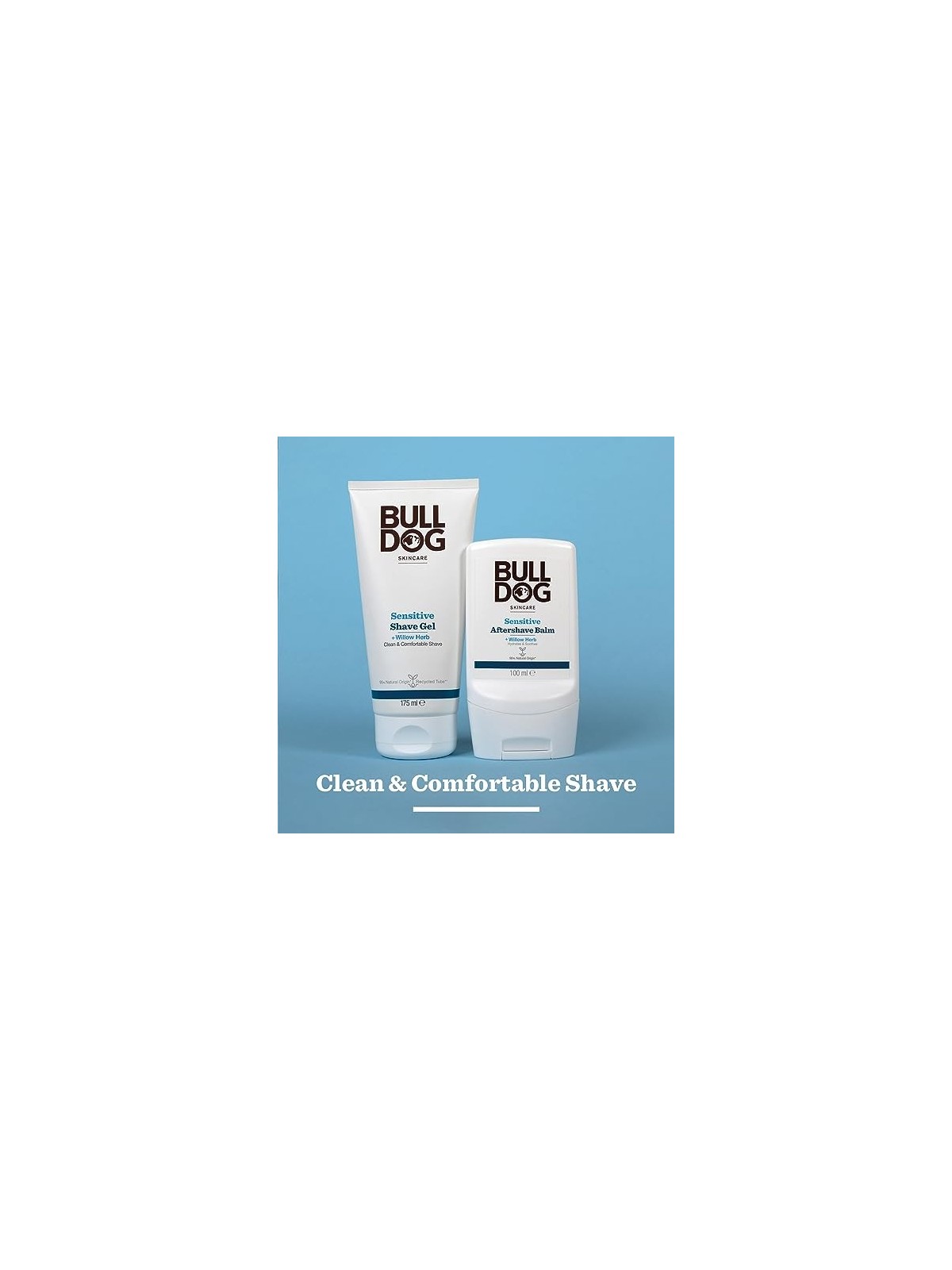 Gel da Barba Sensibile Bulldog Erba di Salice Uomo