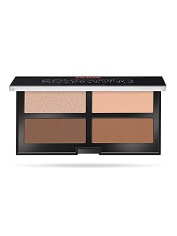 Pupa Contouring Strobing Powder Palette Pronta per AutoContouring Strobing Palette di Polvere 17 5 g Pelle Scura donna