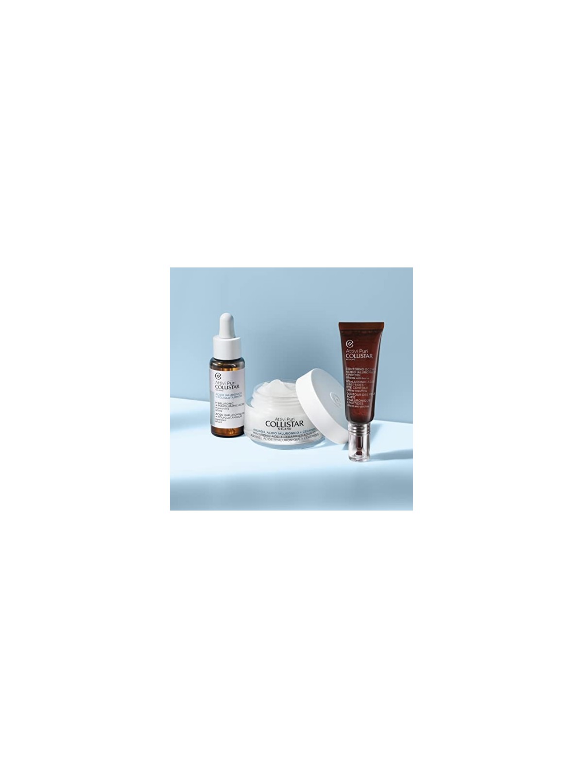 Collistar Pure Actives Contorno Occhi Acido Ialuronico e Peptidi Eyegel Donna 15ml