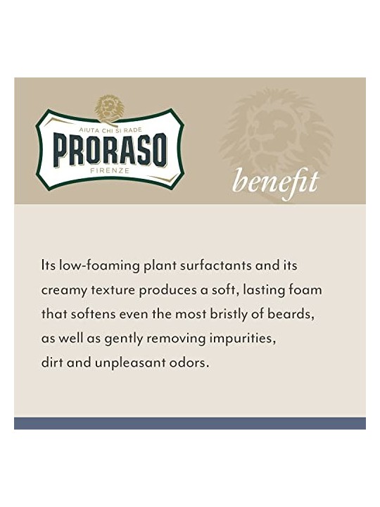Proraso Cypress Vetyver Beard Wash Shampoo uomo 200ml