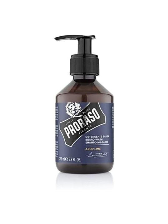 Azur Lime Beard Wash - Beard shampoo with citrus and juniper scent