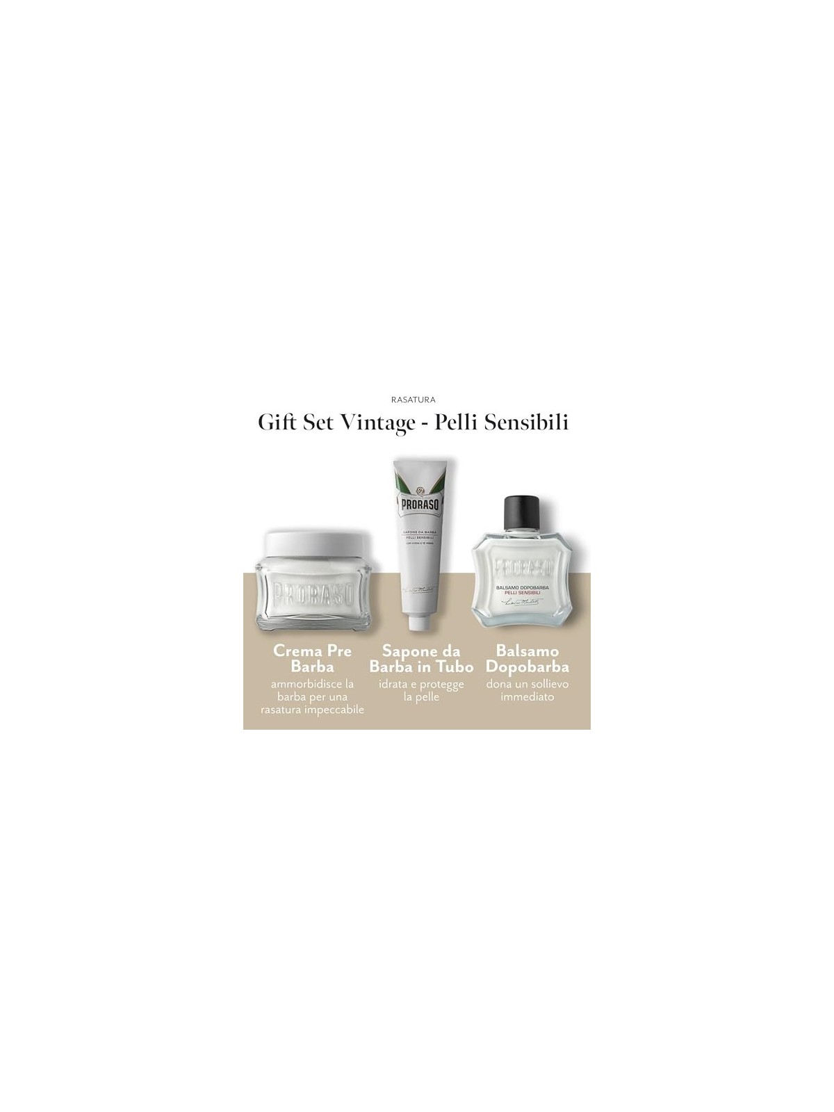 Kit rasatura pelle sensibile Proraso