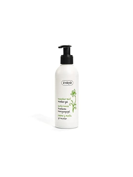 Gel detergente micellare Ziaja PEPINO Y MENTA 200ml