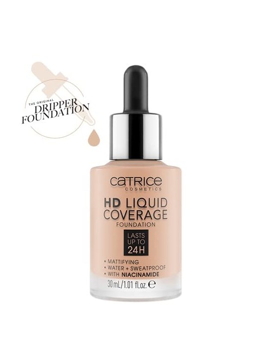 Fondotinta Liquido Catrice HD Liquid Coverage 020 Rose Beige
