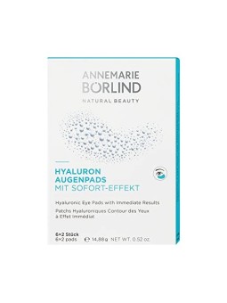 Annemarie Borlind Hyalluronic Eye Pads donna 14,88g 6x2 pcs
