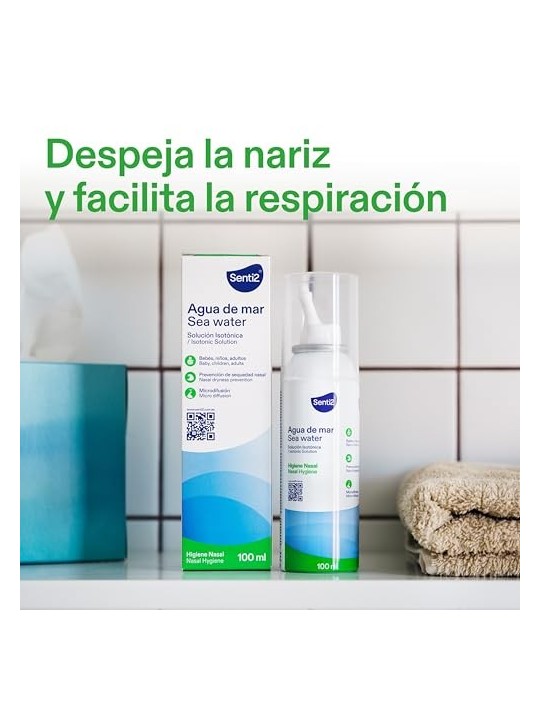 Senti2 Spray Nasale per la Cura del Naso 100ml unisex