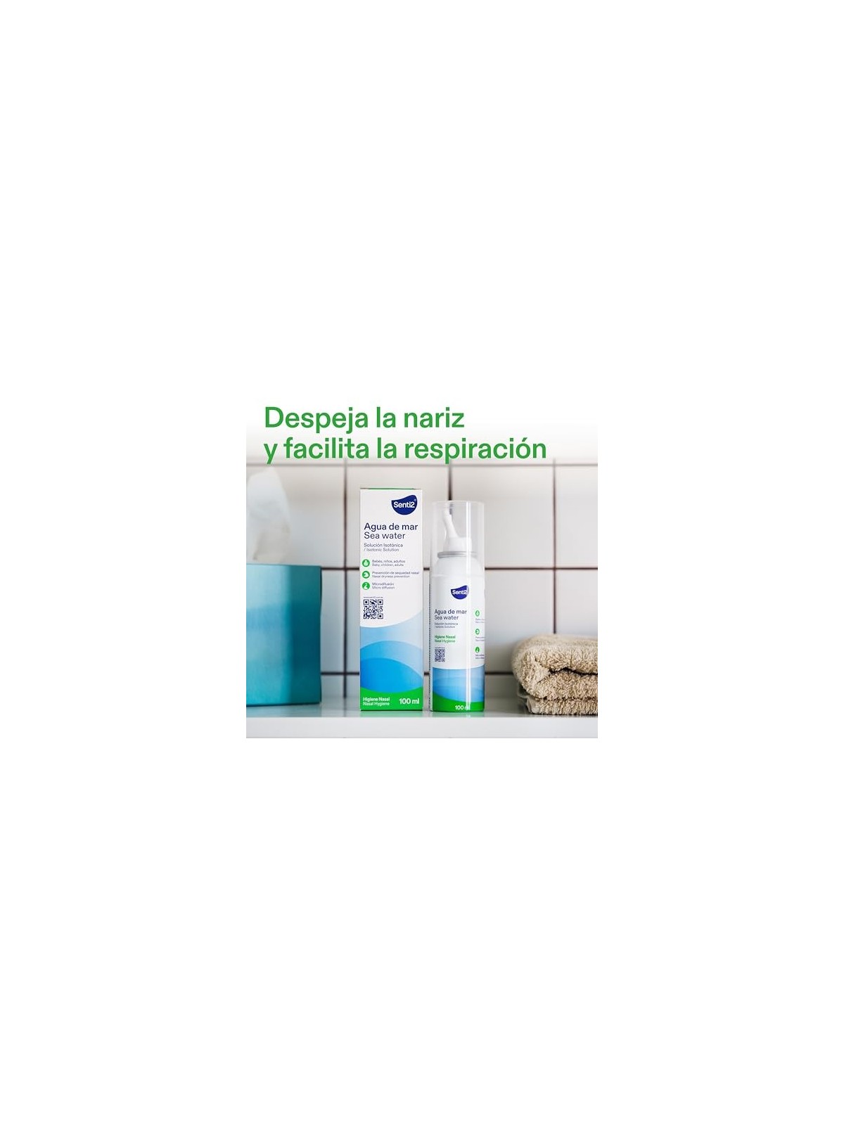 Senti2 Spray Nasale per la Cura del Naso 100ml unisex