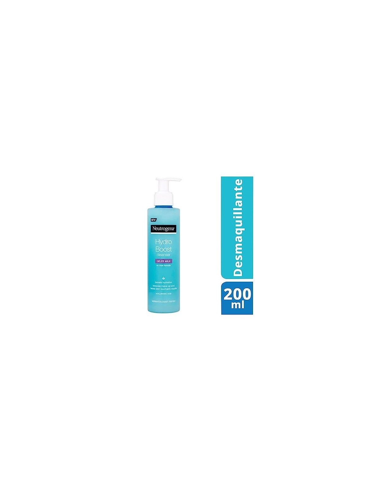 Neutrogena Hydro Boost Latte Gele Detergente 200 ml donna