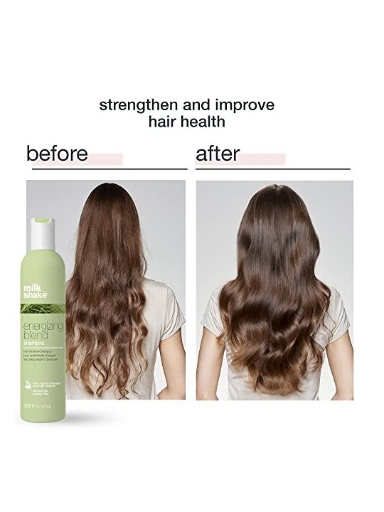 Milk Shake Miscela Energizzante Shampoo per Capelli Addensante Senza Solfati