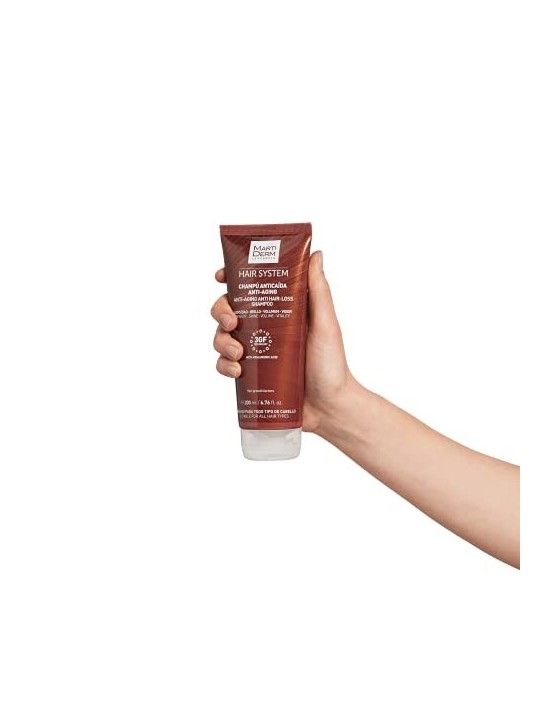 Martiderm Shampoo Anti Invecchiamento e Anti Caduta dei Capelli 200ml Unisex