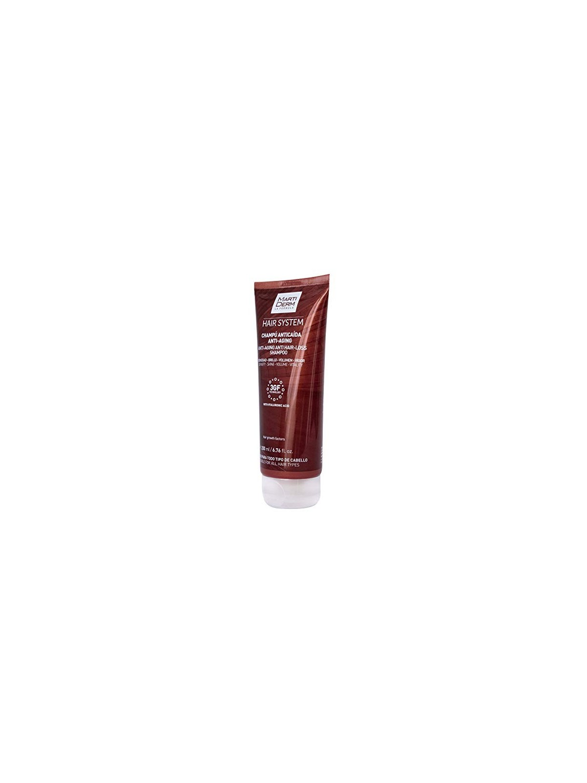 Martiderm Shampoo Anti Invecchiamento e Anti Caduta dei Capelli 200ml Unisex