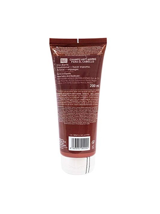 Martiderm Shampoo Anti Invecchiamento e Anti Caduta dei Capelli 200ml Unisex