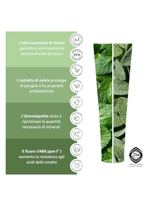 Ecodenta Dentifricio a triplo effetto donna 100ml