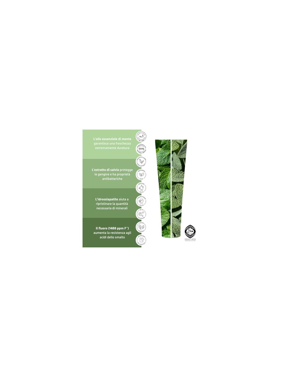 Ecodenta Dentifricio a triplo effetto donna 100ml