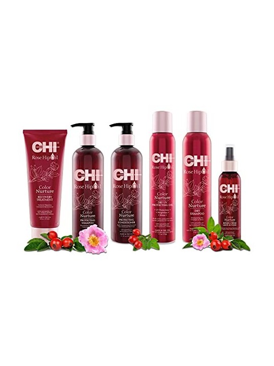Shampoo Chi Olio di Rosa Canina per Capelli Protezione Colore 739ml donna