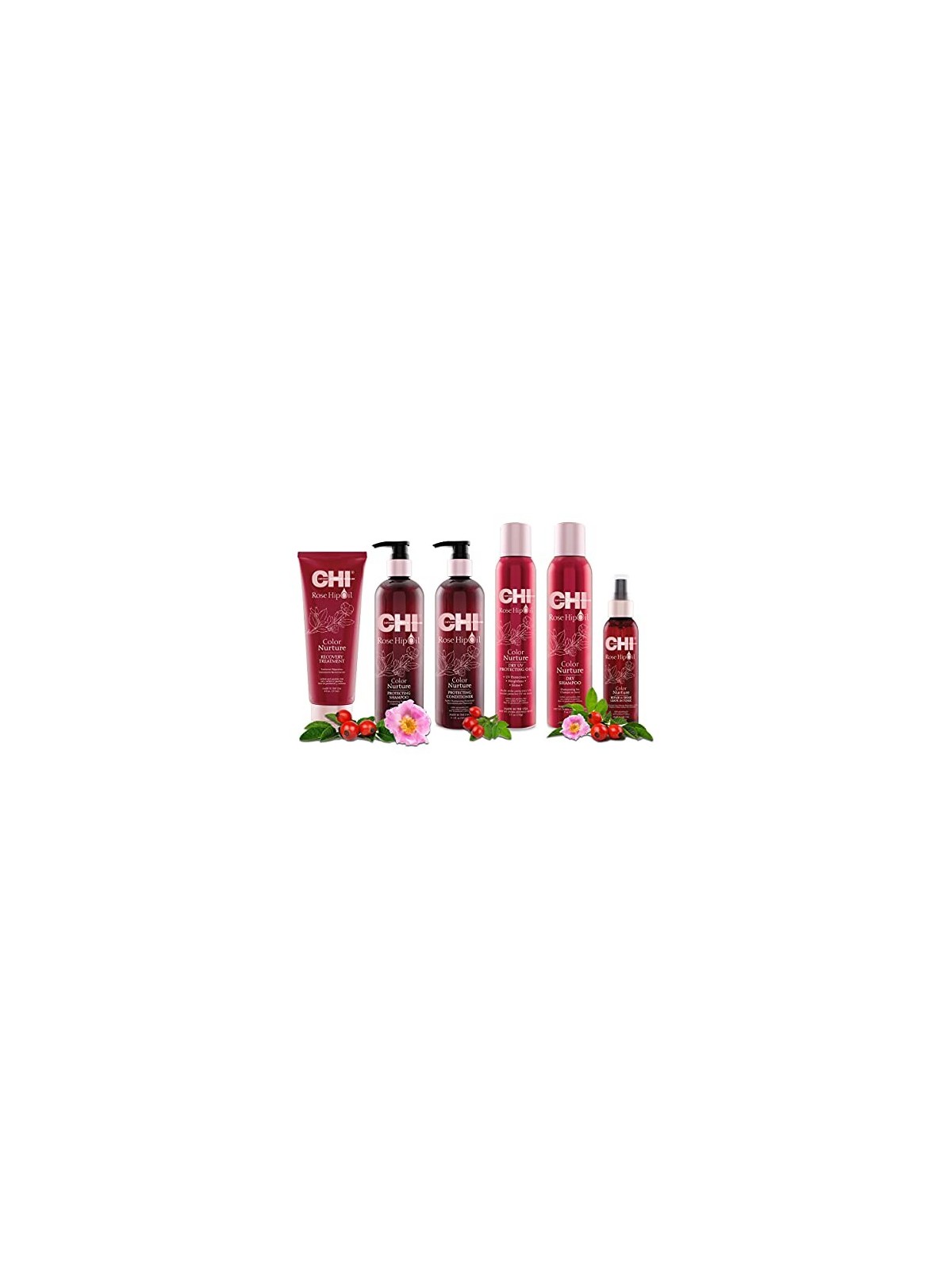 Shampoo Chi Olio di Rosa Canina per Capelli Protezione Colore 739ml donna