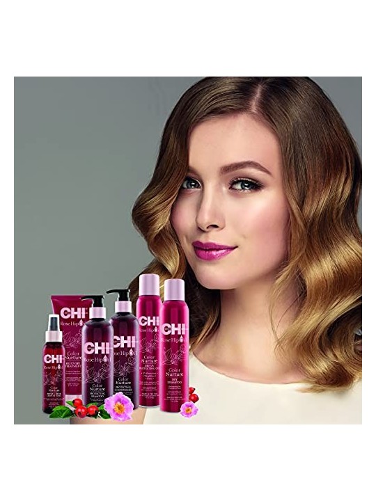 Shampoo Chi Olio di Rosa Canina per Capelli Protezione Colore 739ml donna