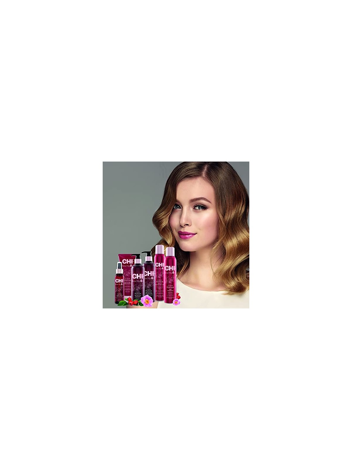 Shampoo Chi Olio di Rosa Canina per Capelli Protezione Colore 739ml donna