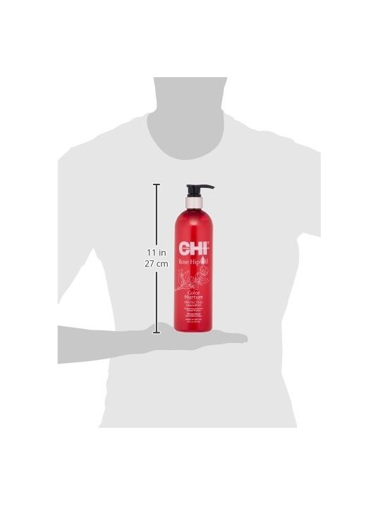 Shampoo Chi Olio di Rosa Canina per Capelli Protezione Colore 739ml donna