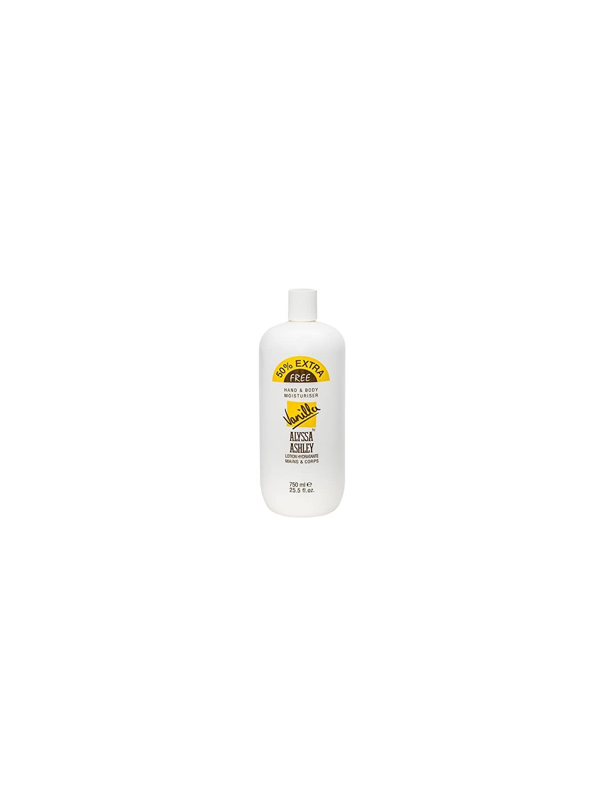 Idratante per mani e corpo Alyssa Ashley VANILLA 750ml