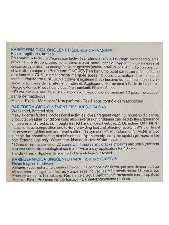 Uriage Bariederm Ointment Fissures Cracks unisex 40g