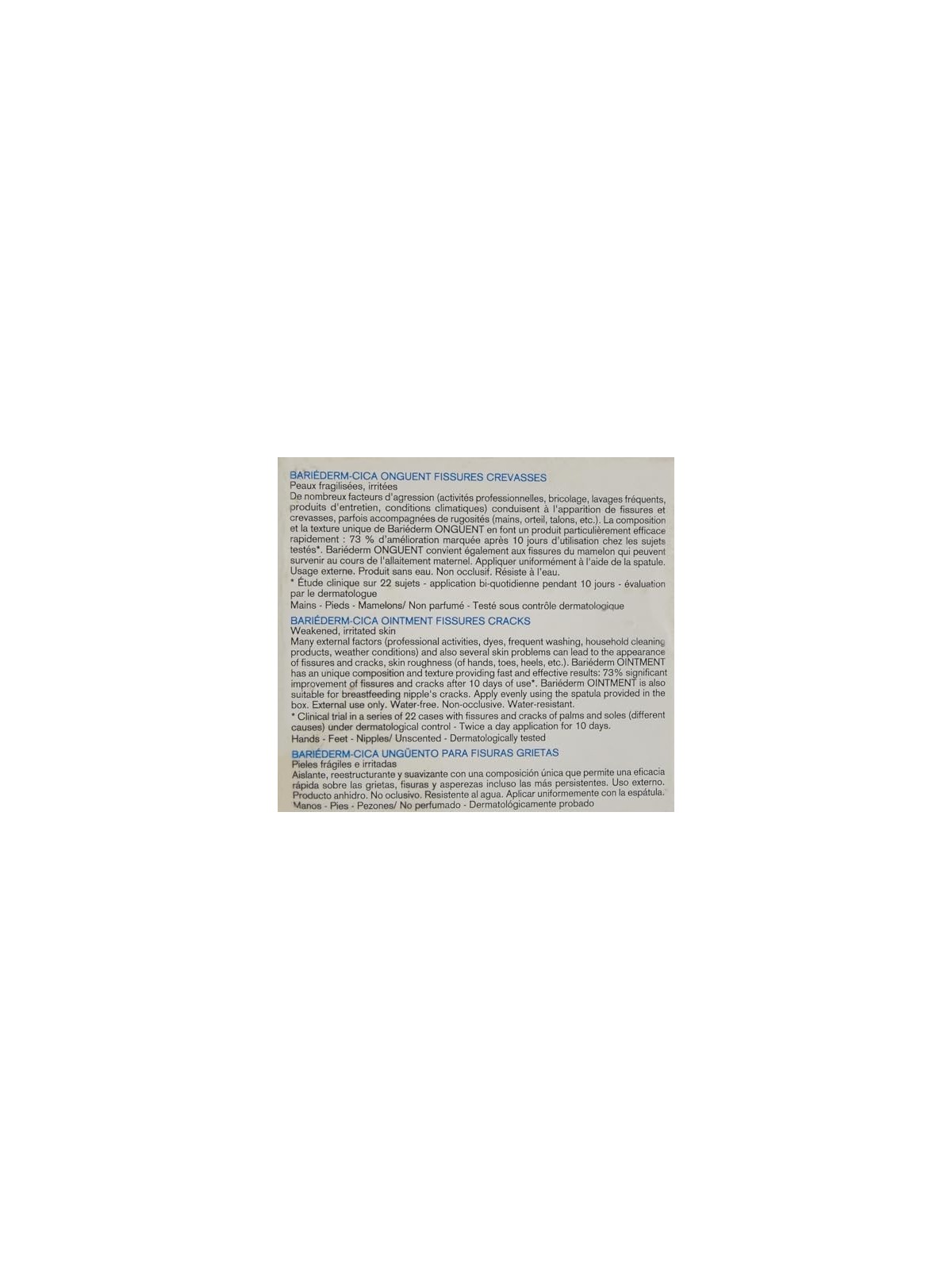 Uriage Bariederm Ointment Fissures Cracks unisex 40g