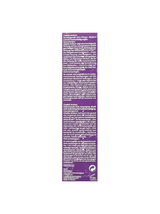 Bioderma Cicabio Arnica donna 40ml