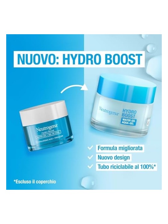 Neutrogena HYDRO BOOST Water Gel for Normal to Mixed Skin 2 x 50ml