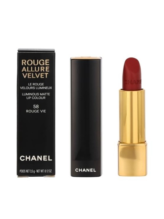 Rossetto Chanel Rouge Allure Velvet 58 Rouge Vie