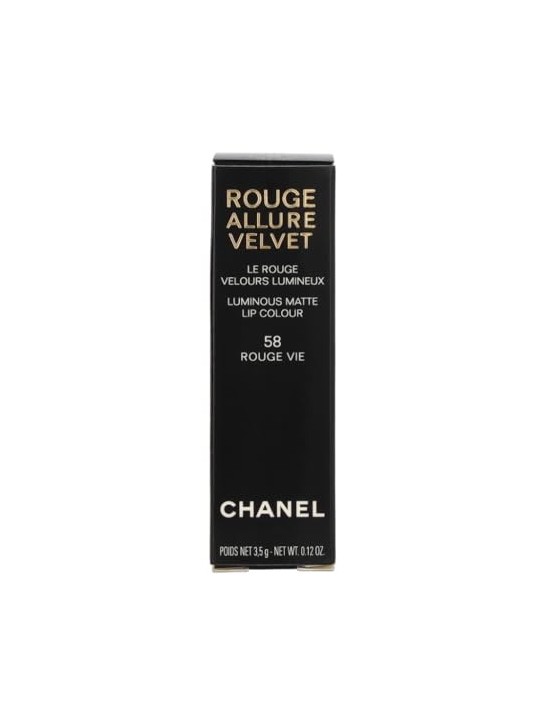 Rossetto Chanel Rouge Allure Velvet 58 Rouge Vie