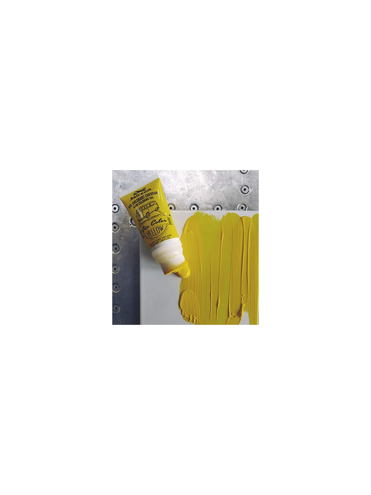 Hairgum FIX COLOR gel colorante giallo donna