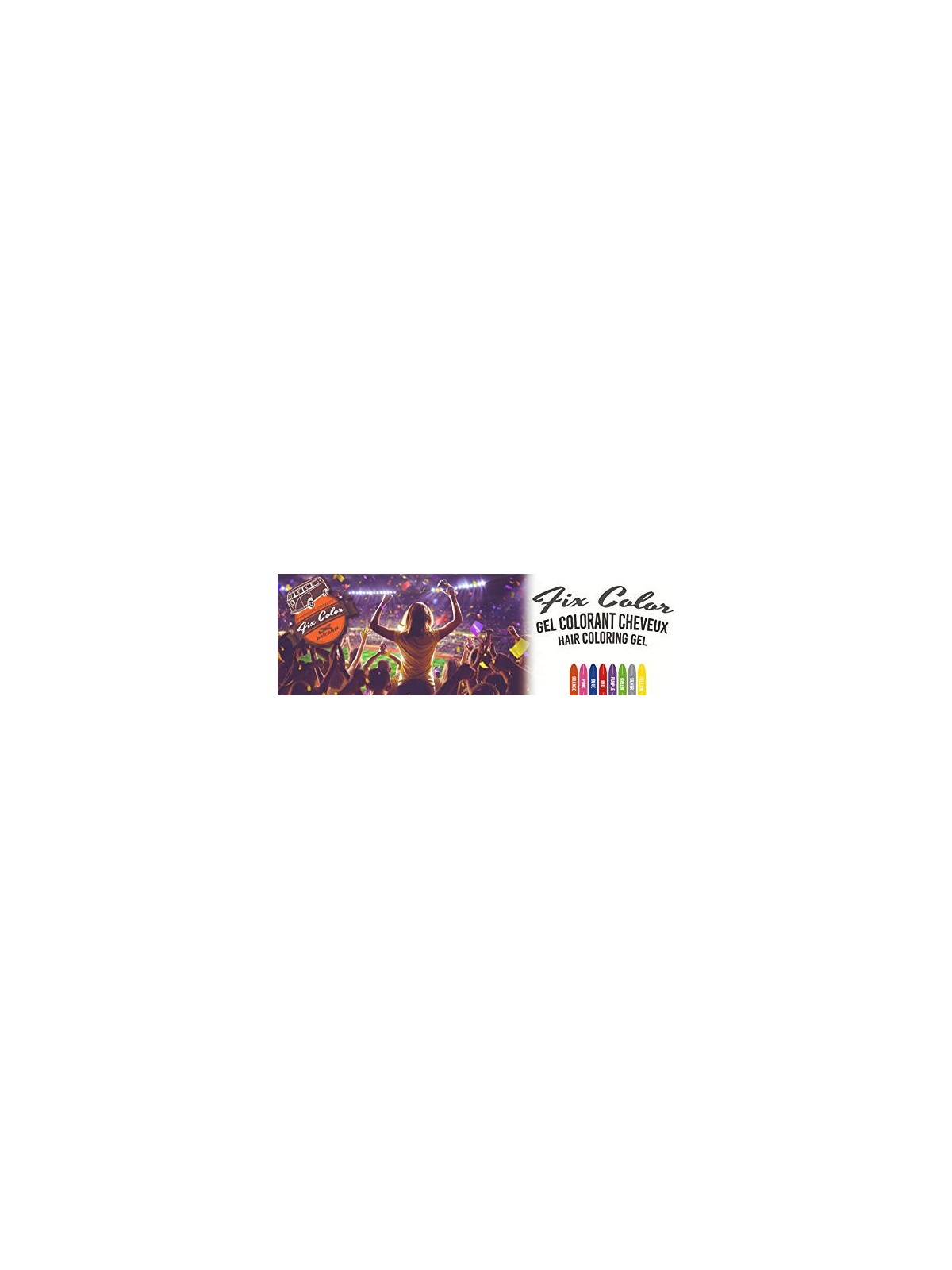 Hairgum FIX COLOR gel colorante giallo donna