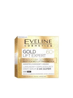 EVELINE Gold Lift Expert 60 Luxurious Rejuvenating Serum-Cream 50ml