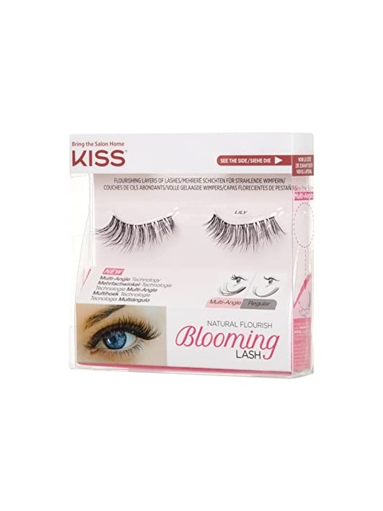 Kiss My Face Blooming Lash 1 paio di Ciglia Finte in fiore con un look luminoso Lily donna