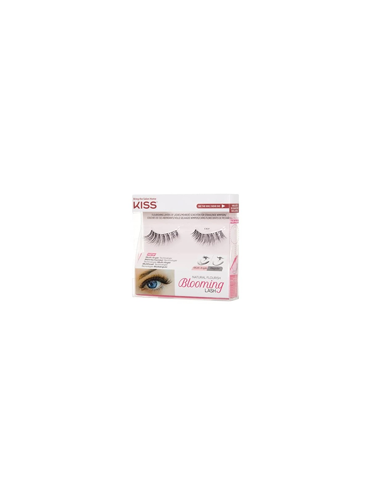 Kiss My Face Blooming Lash 1 paio di Ciglia Finte in fiore con un look luminoso Lily donna