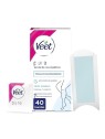 Veet PURE WAX BANDS pelle sensibile corpo 40 unit donna