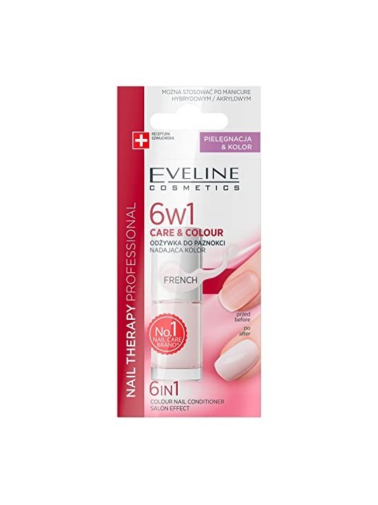 Balsamo per unghie 6in1 donante colore French 5ml