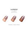 Kiss My Face ImPRESS Color Unghie Rosa Paralizzate 30 pz donna