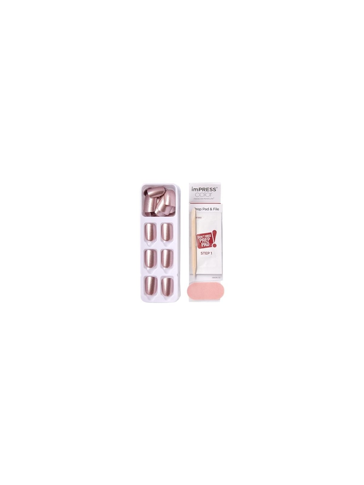 Kiss My Face ImPRESS Color Unghie Rosa Paralizzate 30 pz donna