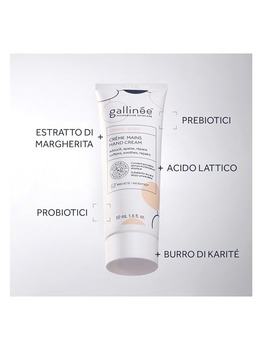 Galline Crema Mani Nutriente con Triplo Complesso Biotico 50ml
