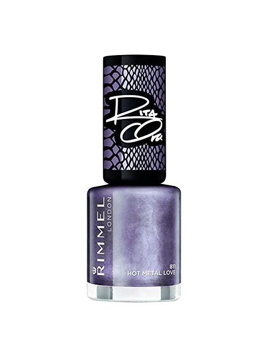 Rimmel 60 Secondi Super Shine Smalto per unghie 8 ml 811 Hot Metal Love