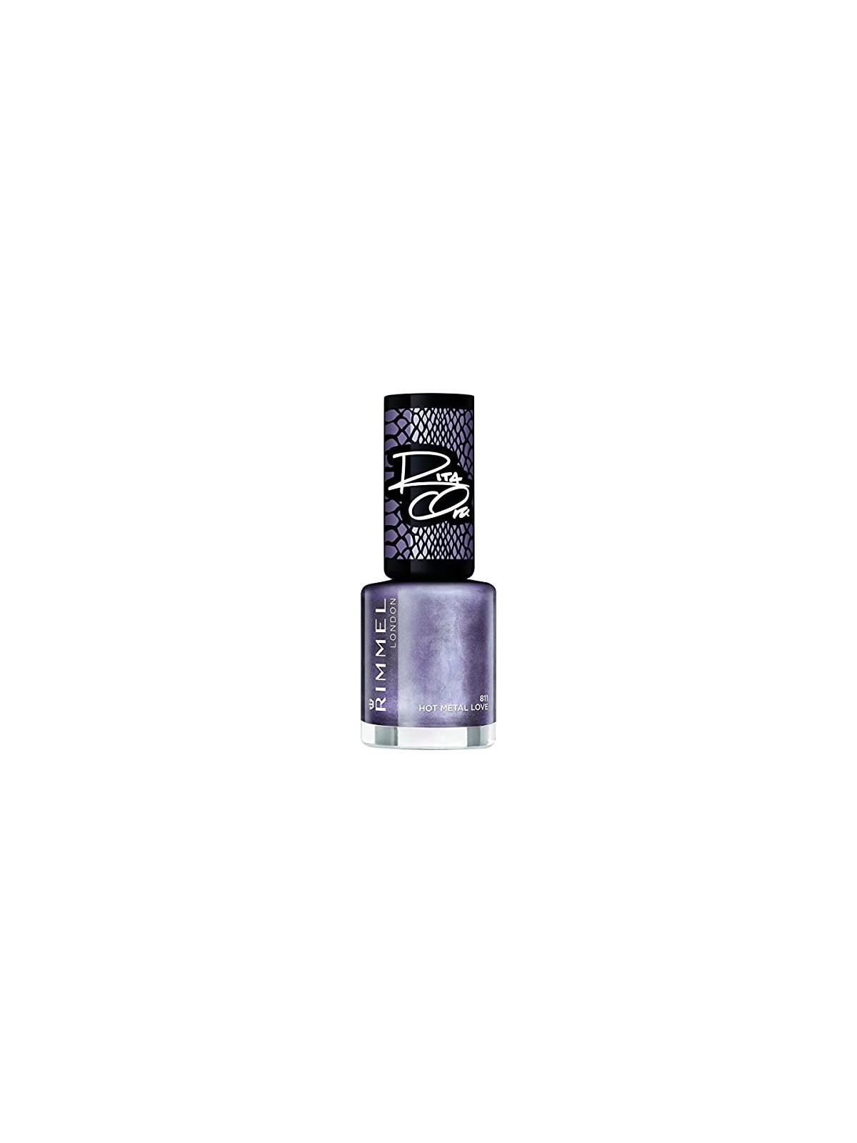 Rimmel 60 Secondi Super Shine Smalto per unghie 8 ml 811 Hot Metal Love