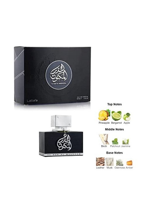Lattafa Perfumes Al Dur Al Maknoon Argento eau de parfum unisex 100ml