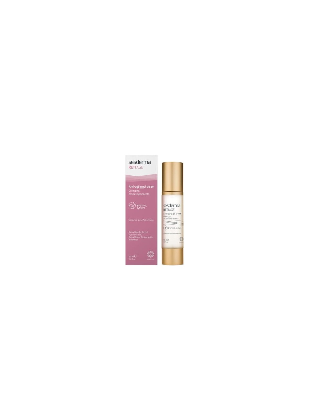 Crema-gel antietï¿½ï¿½ Sesderma RETI-AGE 50ml