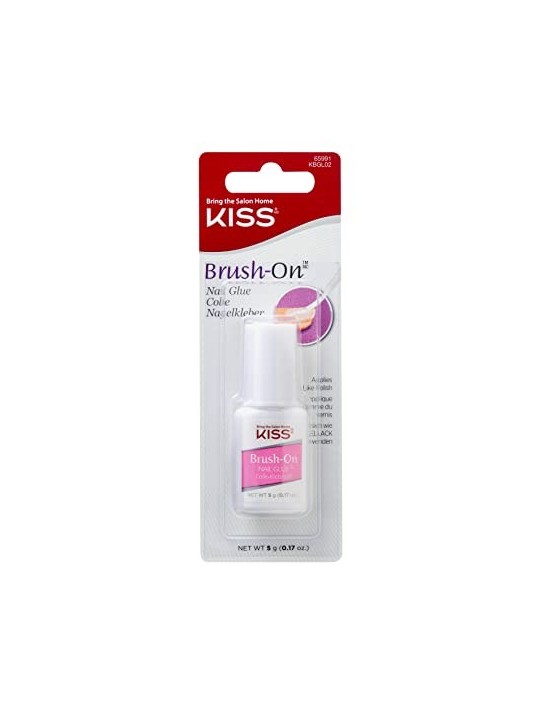 Kiss My Face Colla per unghie a pennello ad asciugatura rapida 50g