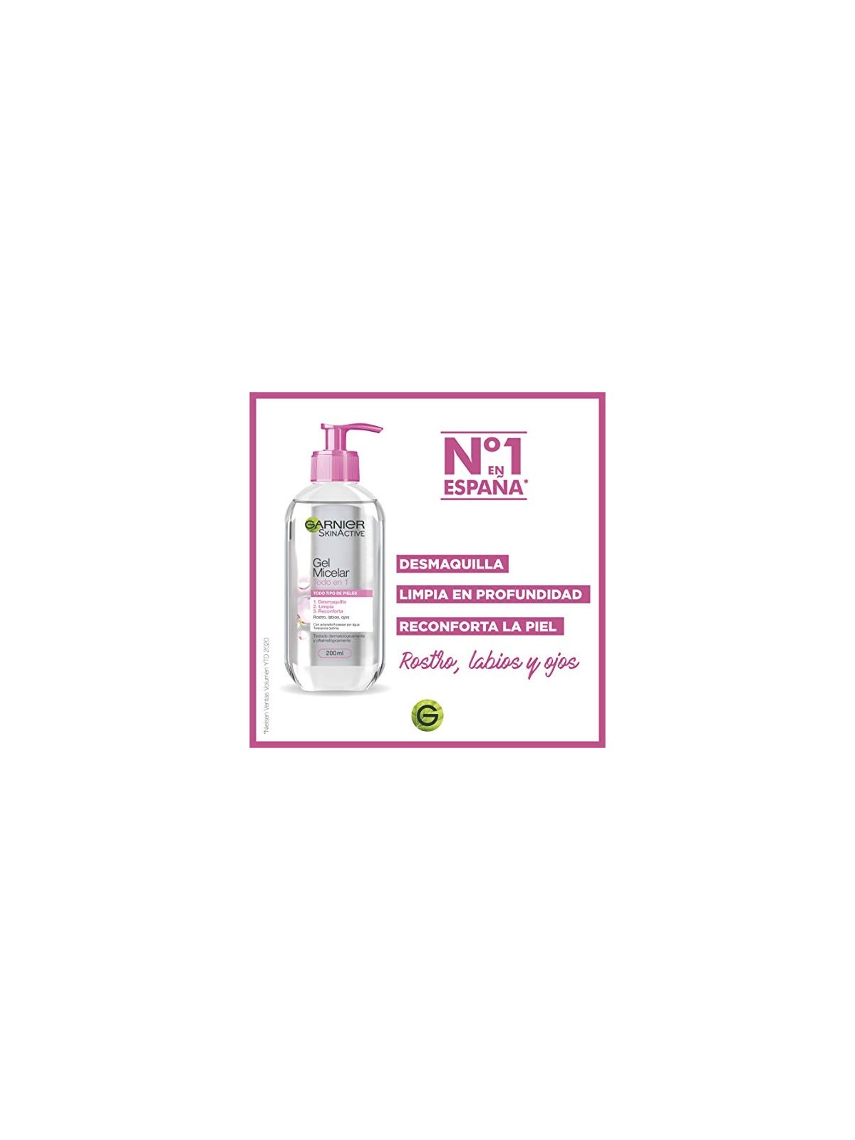 GARNIER SKINACTIVE GEL MICELLARE 200ml