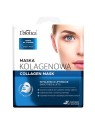 Maschera levigante e liftante al collagene su tessuto