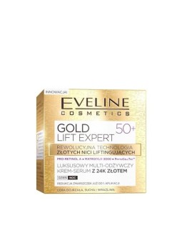 Crema-siero multinutriente con oro 24k