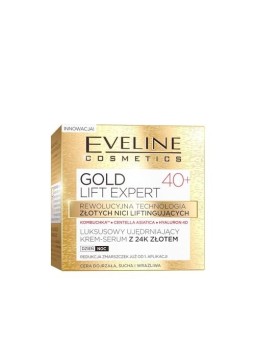 Siero-crema rassodante con oro 24k per pelli mature